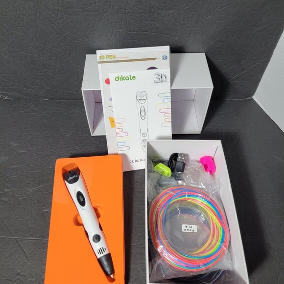 Dikale 3D Pen Draw Your Dreams Printing Pen DKL-07A White - Picture 3 of 11